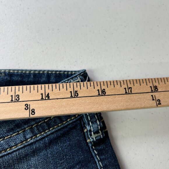 Silver Natsuki Jeans Womens 31X33 Bootcut Loose Stretch Denim - Picture 8 of 10